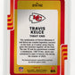 2025 Donruss Travis Kelce #DTH-TKE Donruss Threads Kansas City Chiefs