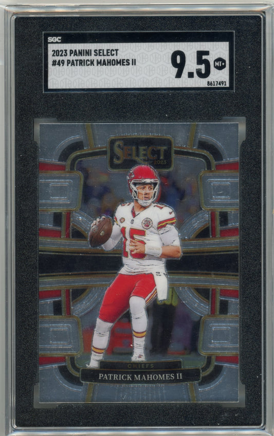 2023 Panini Select Patrick Mahomes II #49 Kansas City Chiefs