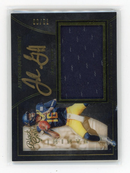 2016 Panini Black Gold Collegiate Jared Goff #47 Autograph Jersey #/99 California Golden Bears