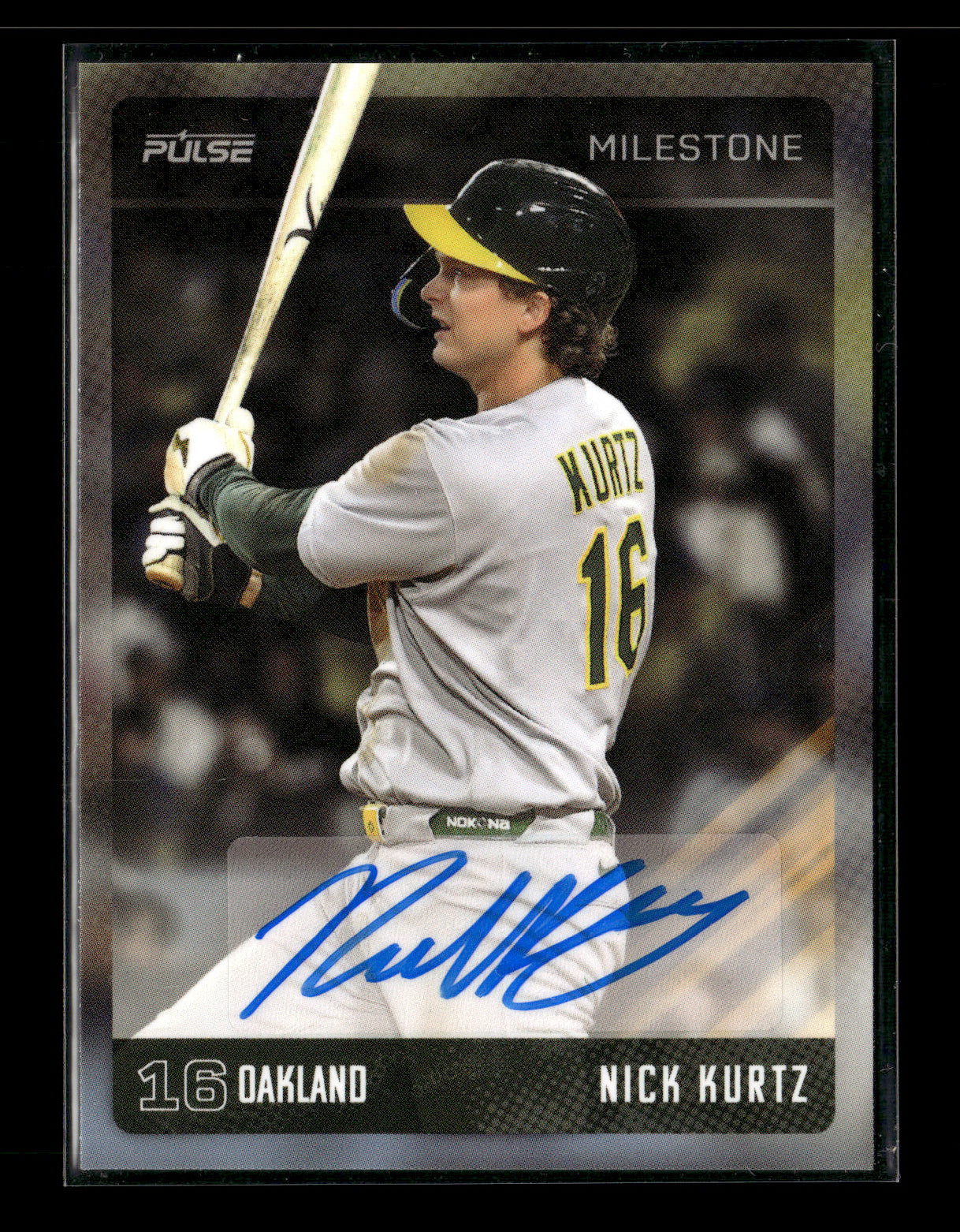 2025 Pulse Milestone Nick Kurtz Auto ODMIL-NK Card /30