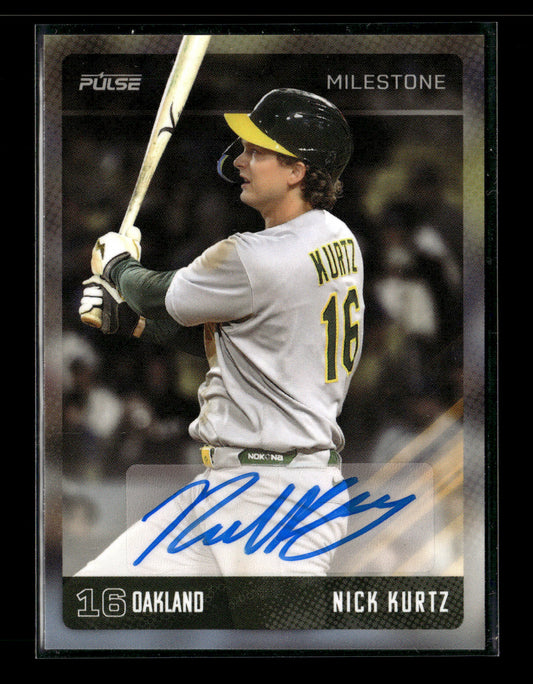 2025 Pulse Milestone Nick Kurtz Auto ODMIL-NK Card /30