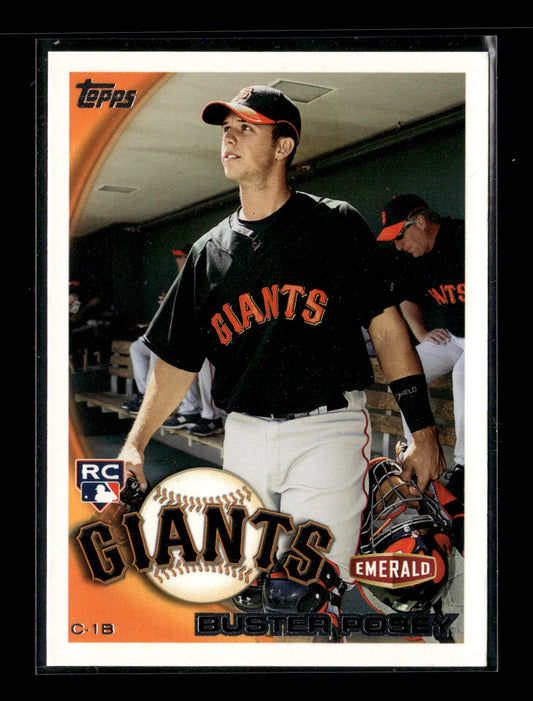 2010 Topps Buster Posey #2 San Francisco Giants