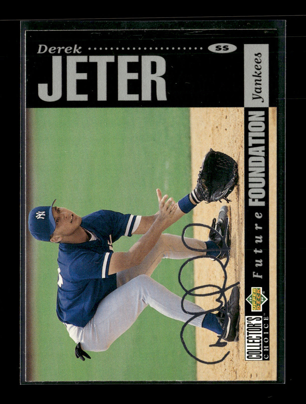 1994 Collector's Choice Derek Jeter #644 Silver Signature New York Yankees