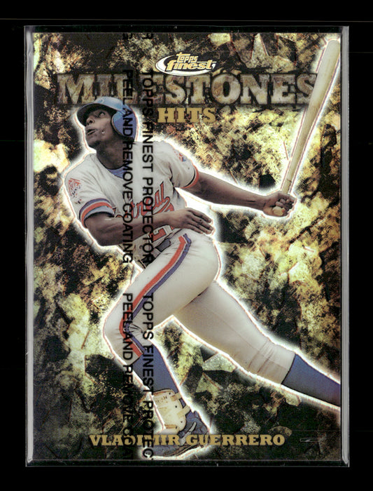 1999 Finest Vladimir Guerrero #M10 Milestones #/3000 Montreal Expos