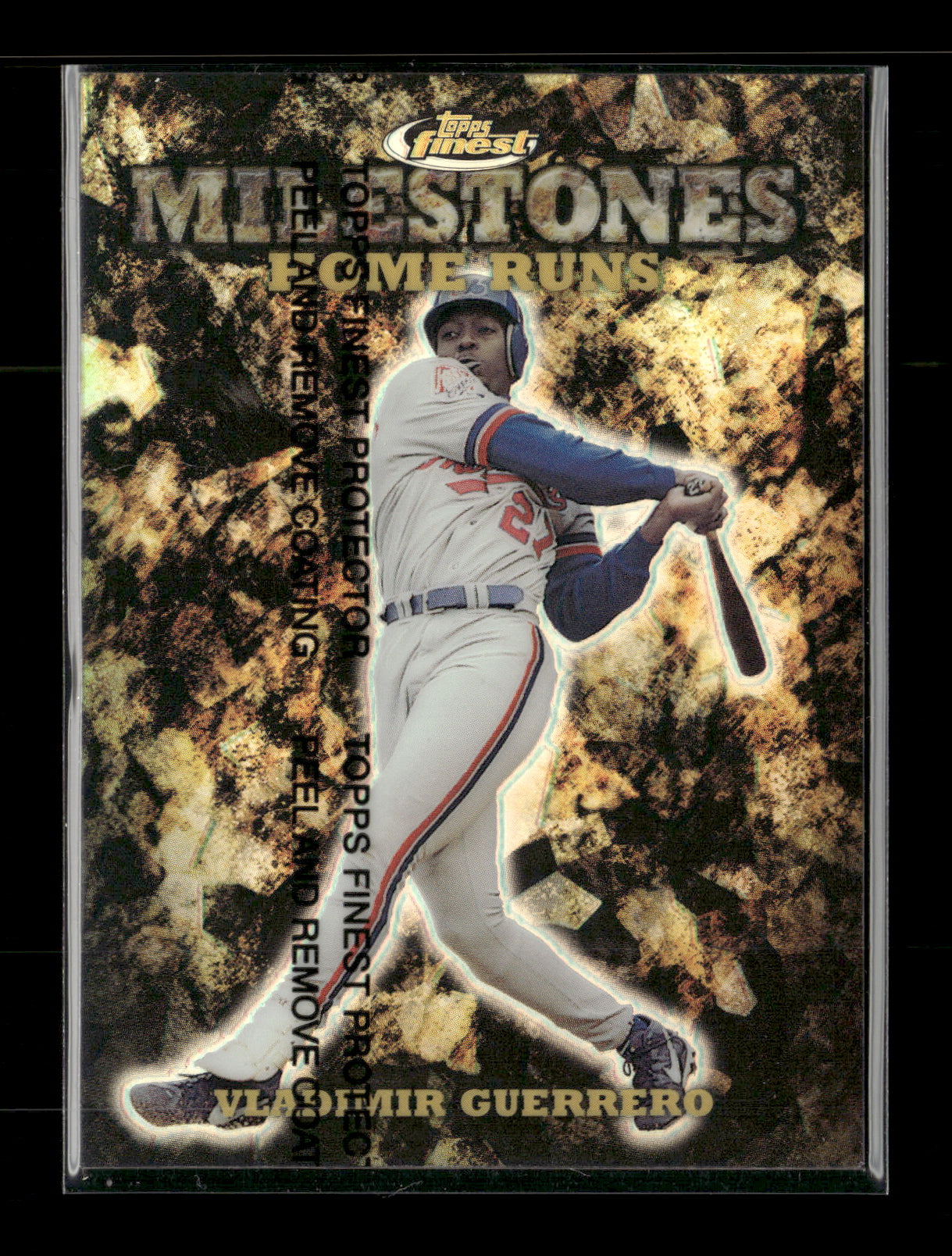 1999 Finest Vladimir Guerrero #M13 Milestones #/500 Montreal Expos