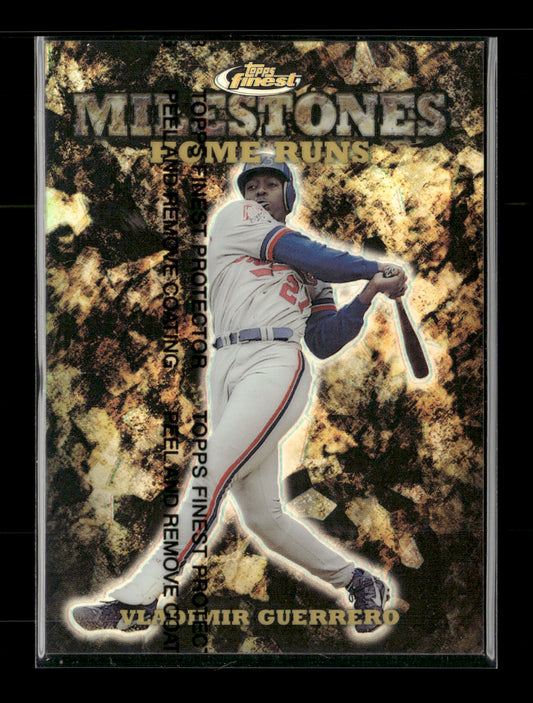 1999 Finest Vladimir Guerrero #M13 Milestones #/500 Montreal Expos