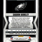 2025 Donruss Elite Saquon Barkley #52 Aspirations Shimmer #/999 Philadelphia Eagles
