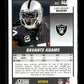 2024 Score Davante Adams #148 Artist's Proof #/35 Las Vegas Raiders