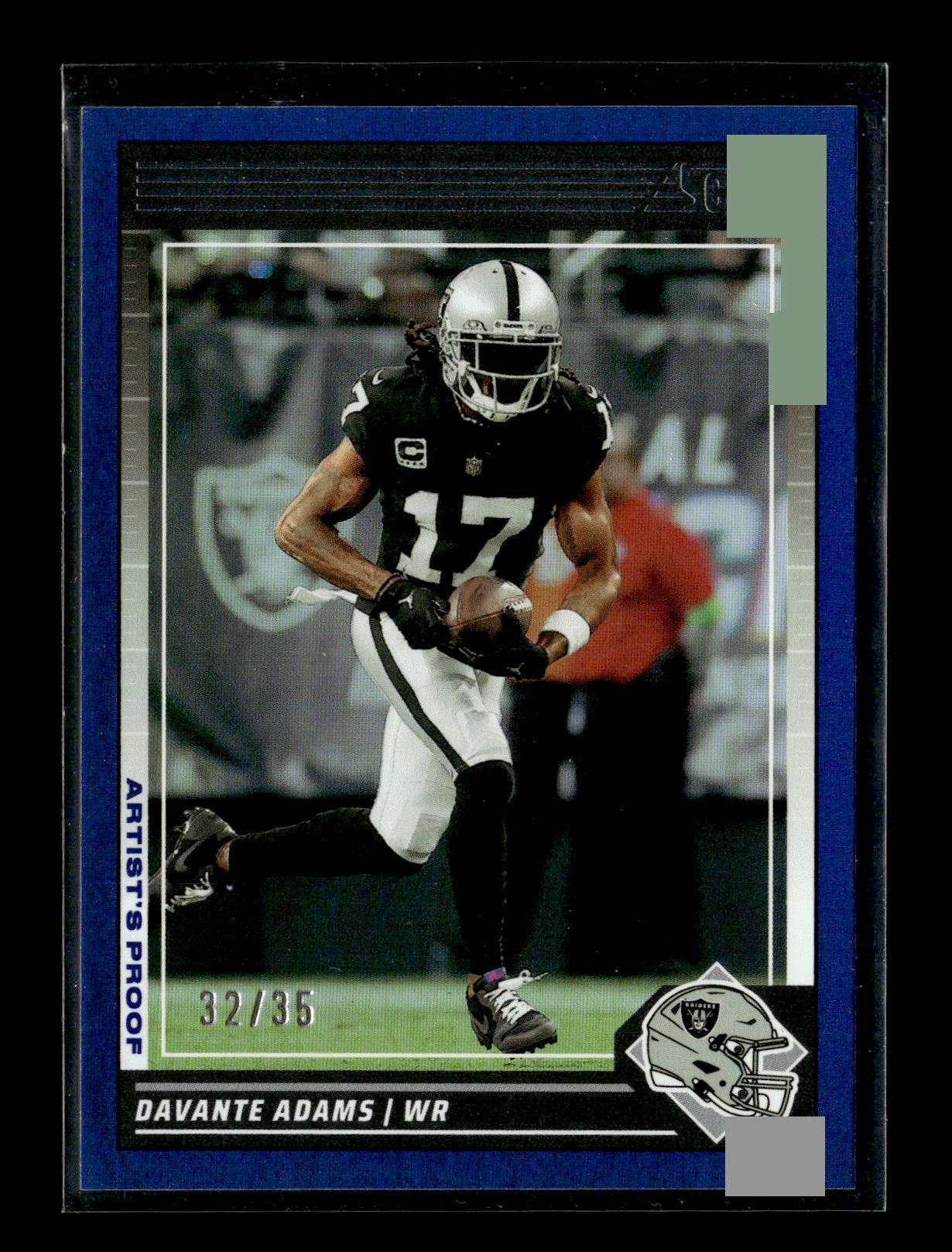 2024 Score Davante Adams #148 Artist's Proof #/35 Las Vegas Raiders