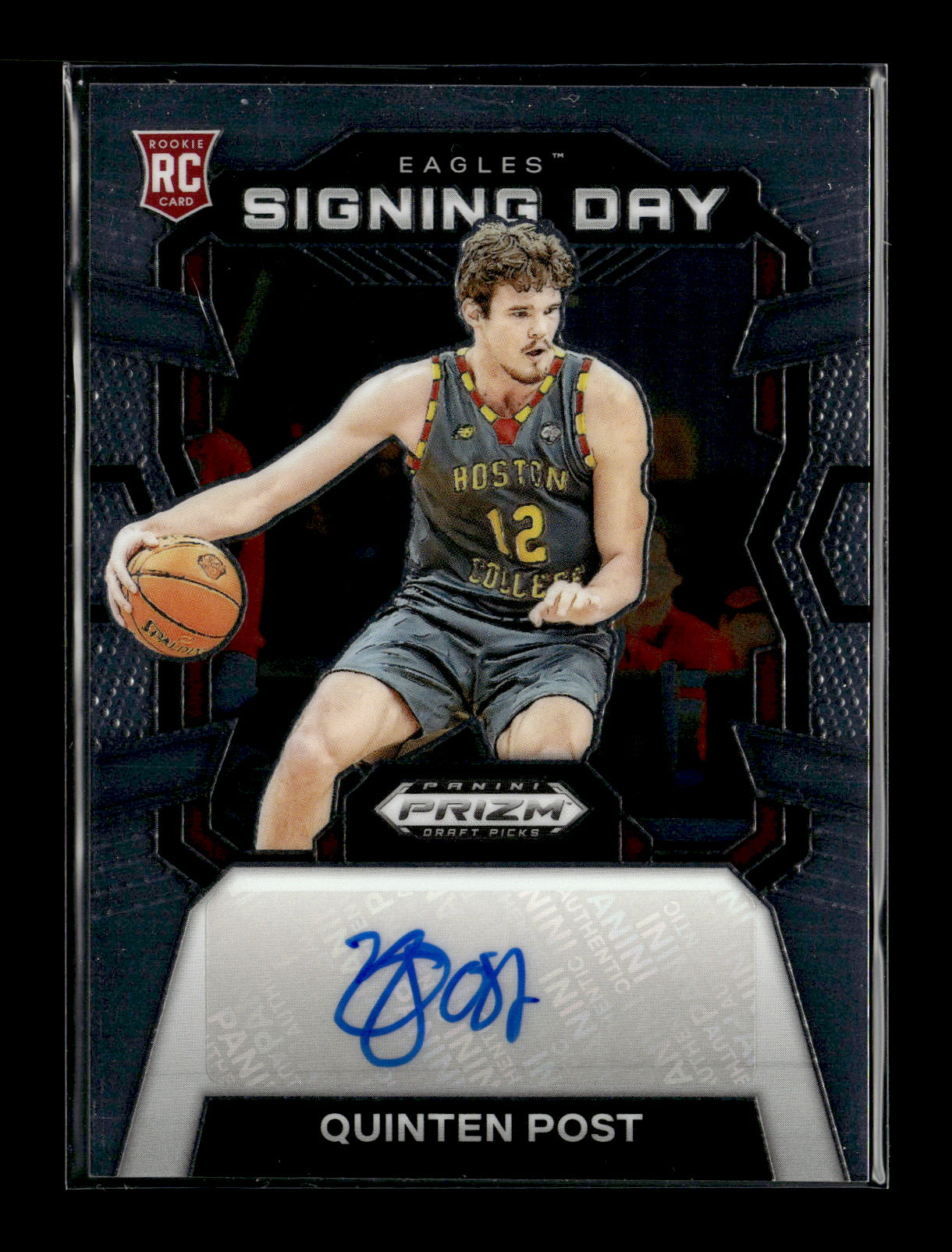 2024 Panini Prizm Draft Picks - Signing Day Quinten Post #SD-PST Boston College Eagles