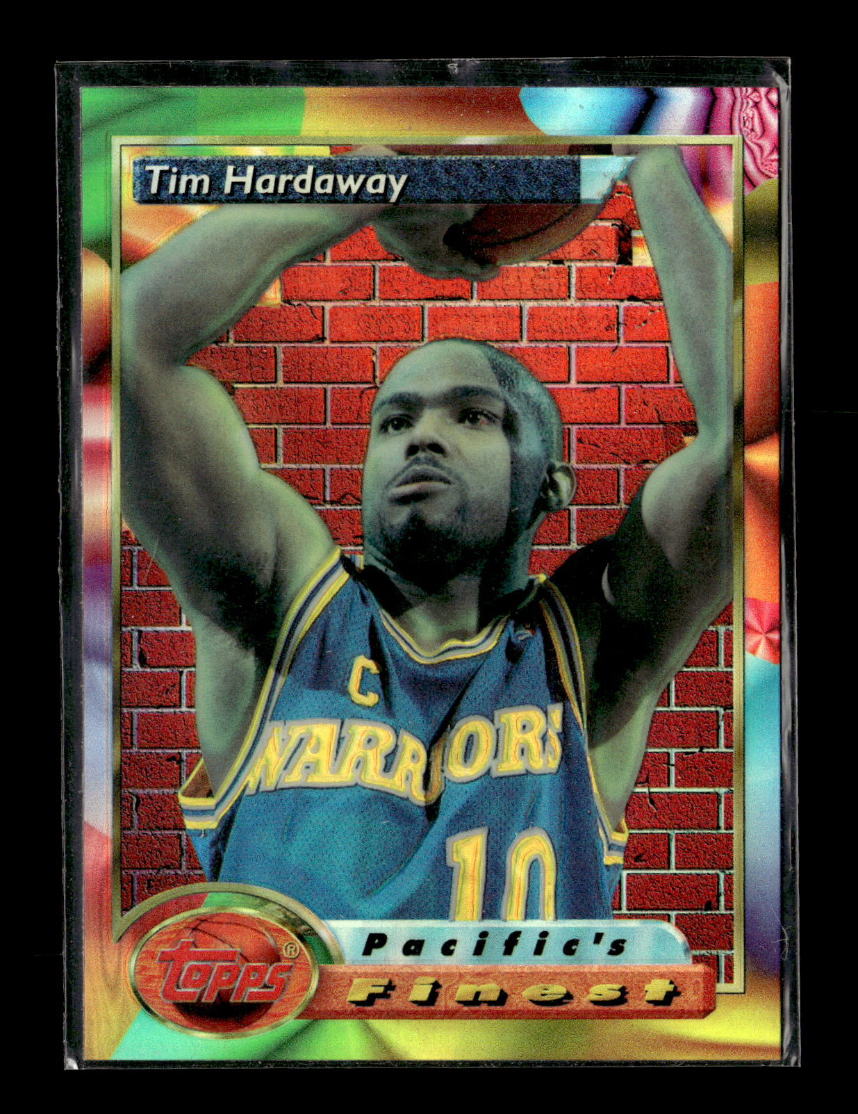 1993-94 Finest Tim Hardaway #127 Refractors Golden State Warriors