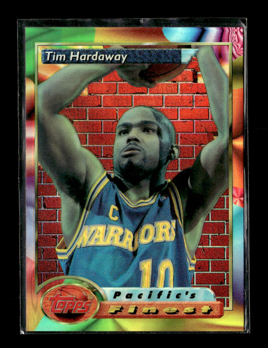 1993-94 Finest Tim Hardaway #127 Refractors Golden State Warriors