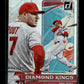 2022 Donruss Mike Trout #14 Season Stat Line #/400 Los Angeles Angels