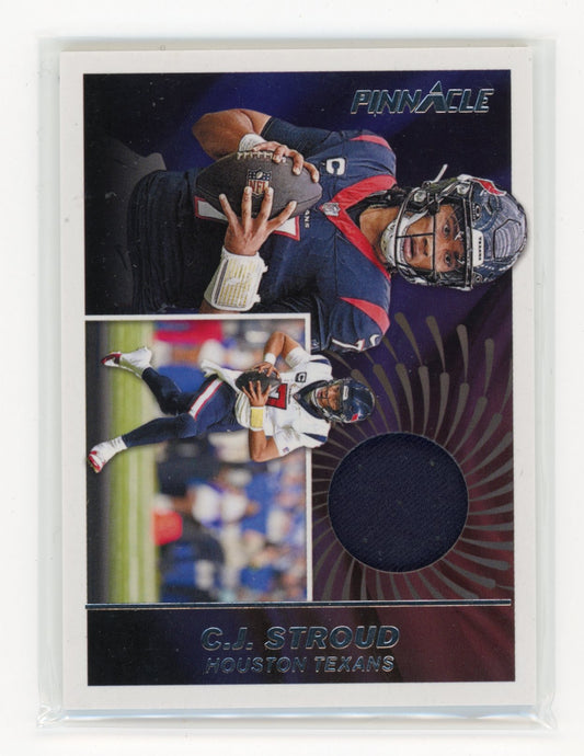 2024 Panini Encore C.J. Stroud #PJ-CSD Pinnacle Jerseys #/199 Houston Texans