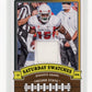 2018 Panini Classics Davante Adams #13 Saturday Swatches Fresno State