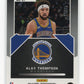 2021-22 Panini Obsidian Klay Thompson #27 Magnitude Electric Etch Green #/25 Golden State Warriors