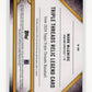 2021 Topps Triple Threads Mark McGwire #RL-MM Triple Threads Legends Relics Emerald #/18 Oakland Athletics