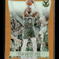 2023-24 Panini Prizm Deca Damian Lillard #147 Prizms Orange #/49 Milwaukee Bucks