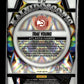 2024-25 Panini Prizm Black Trae Young #12 Kaleidoscopic Prizms Blue Ice #/125 Atlanta Hawks