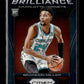 2023-24 Panini Prizm Deca Brandon Miller #1 Brilliance Charlotte Hornets