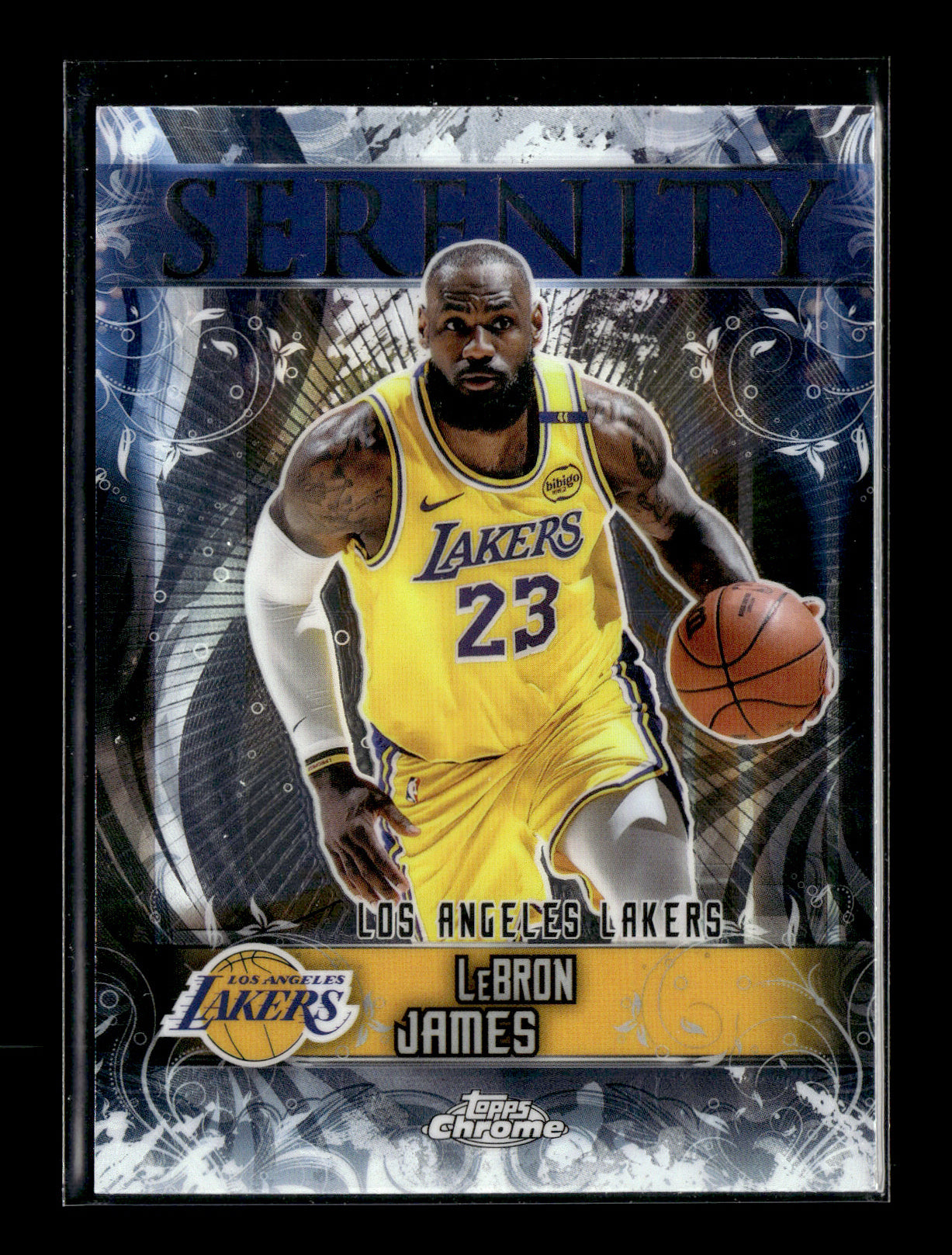 2025-26 Topps Chrome LeBron James #SY-2 Serenity Los Angeles Lakers