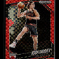 2024-25 Panini Prizm Black Josh Giddey #126 Red Power #/75 Chicago Bulls