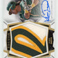 2019 Topps Five Star Khris Davis #AJP-KD Five Star Autographed Jumbo Patch Gold #/10 Oakland Athletics