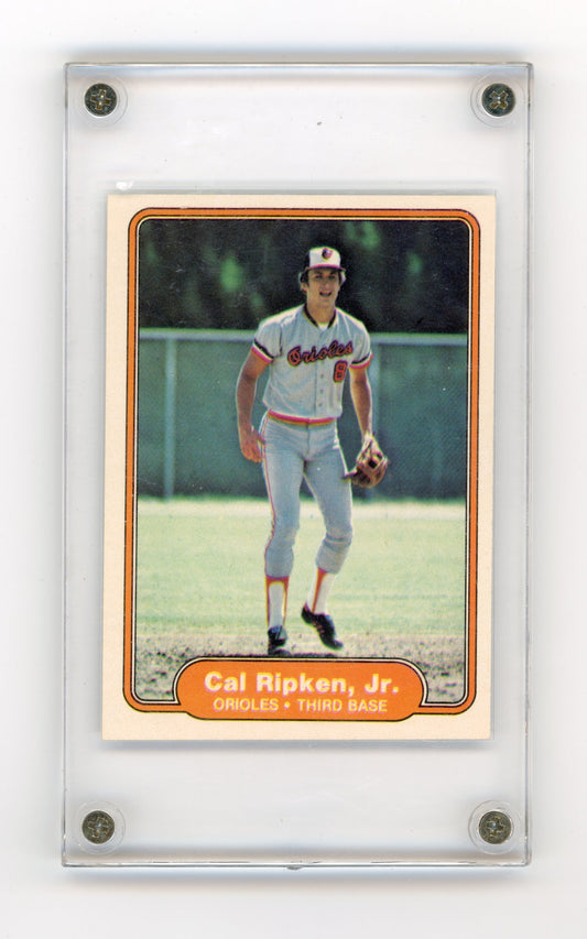 1982 Fleer Cal Ripken, Jr. #176 Baltimore Orioles