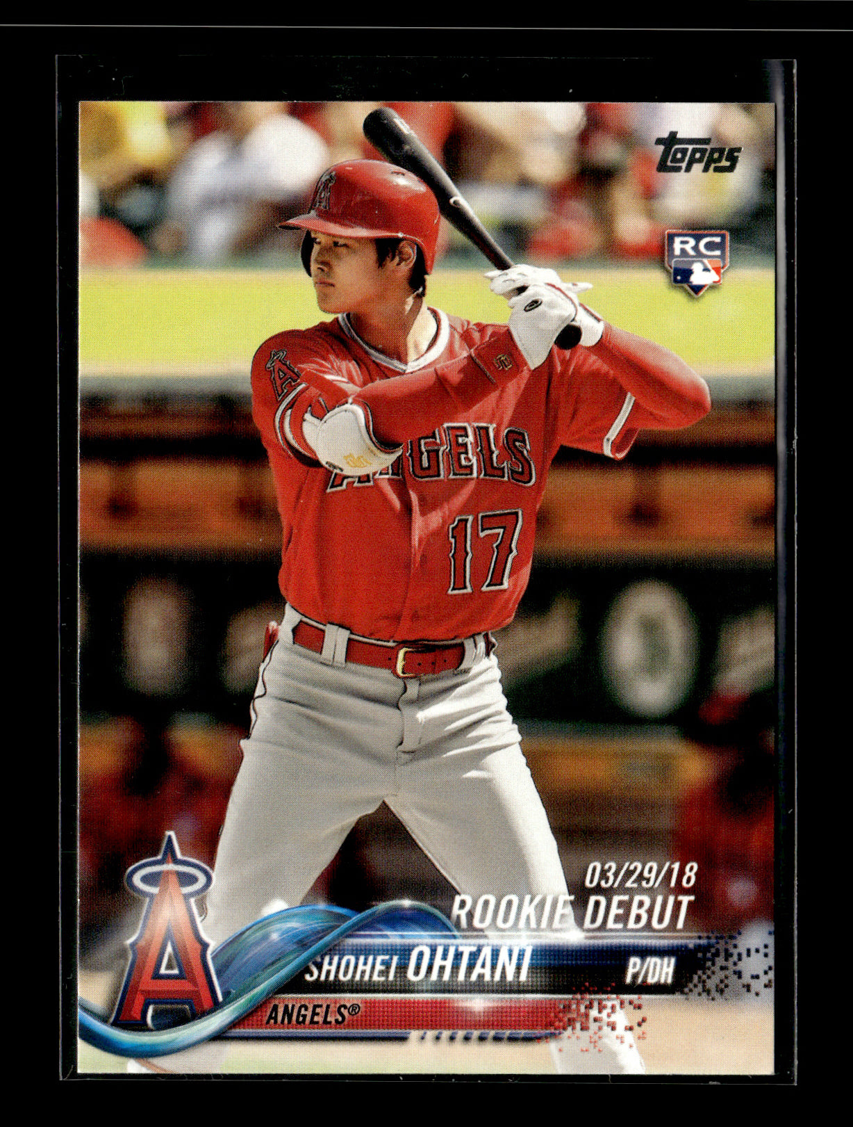 2018 Topps Update Shohei Ohtani #US285 Los Angeles Angels