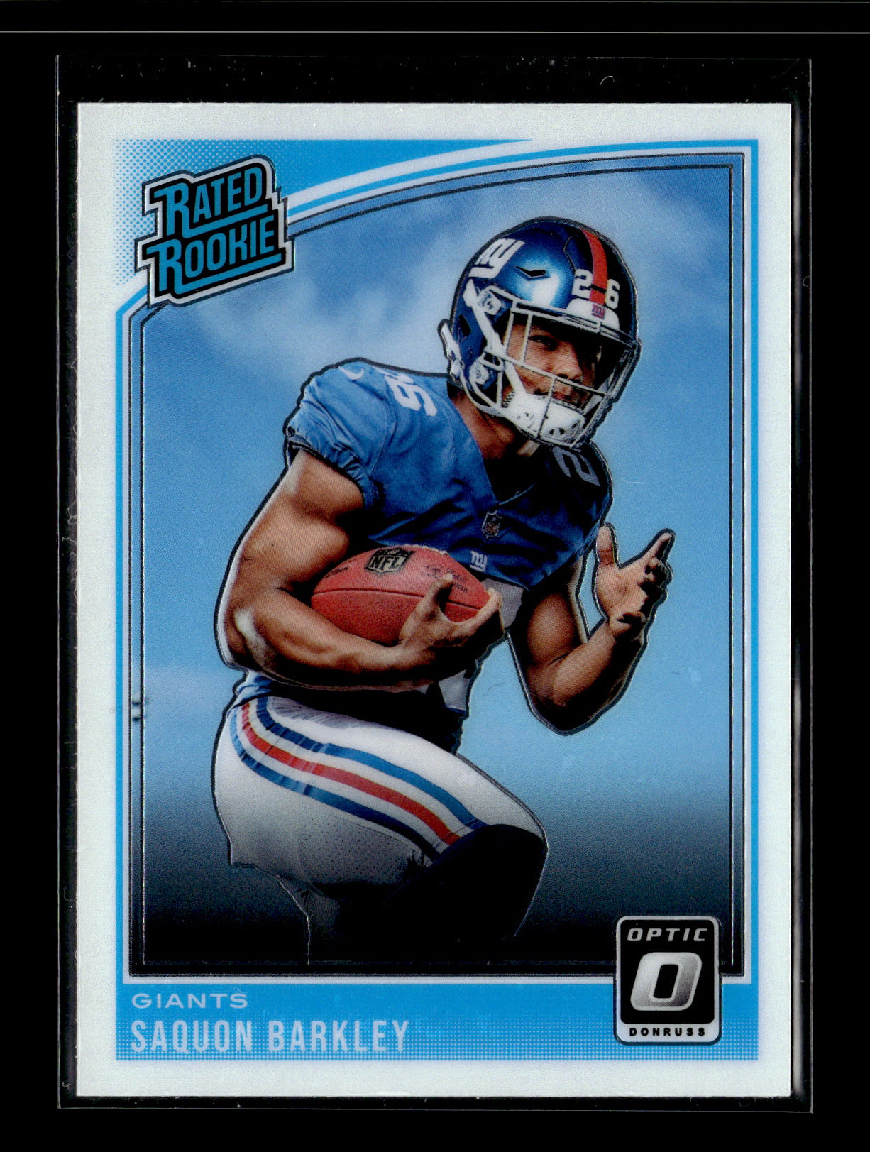 2018 Donruss Optic Saquon Barkley #156 New York Giants