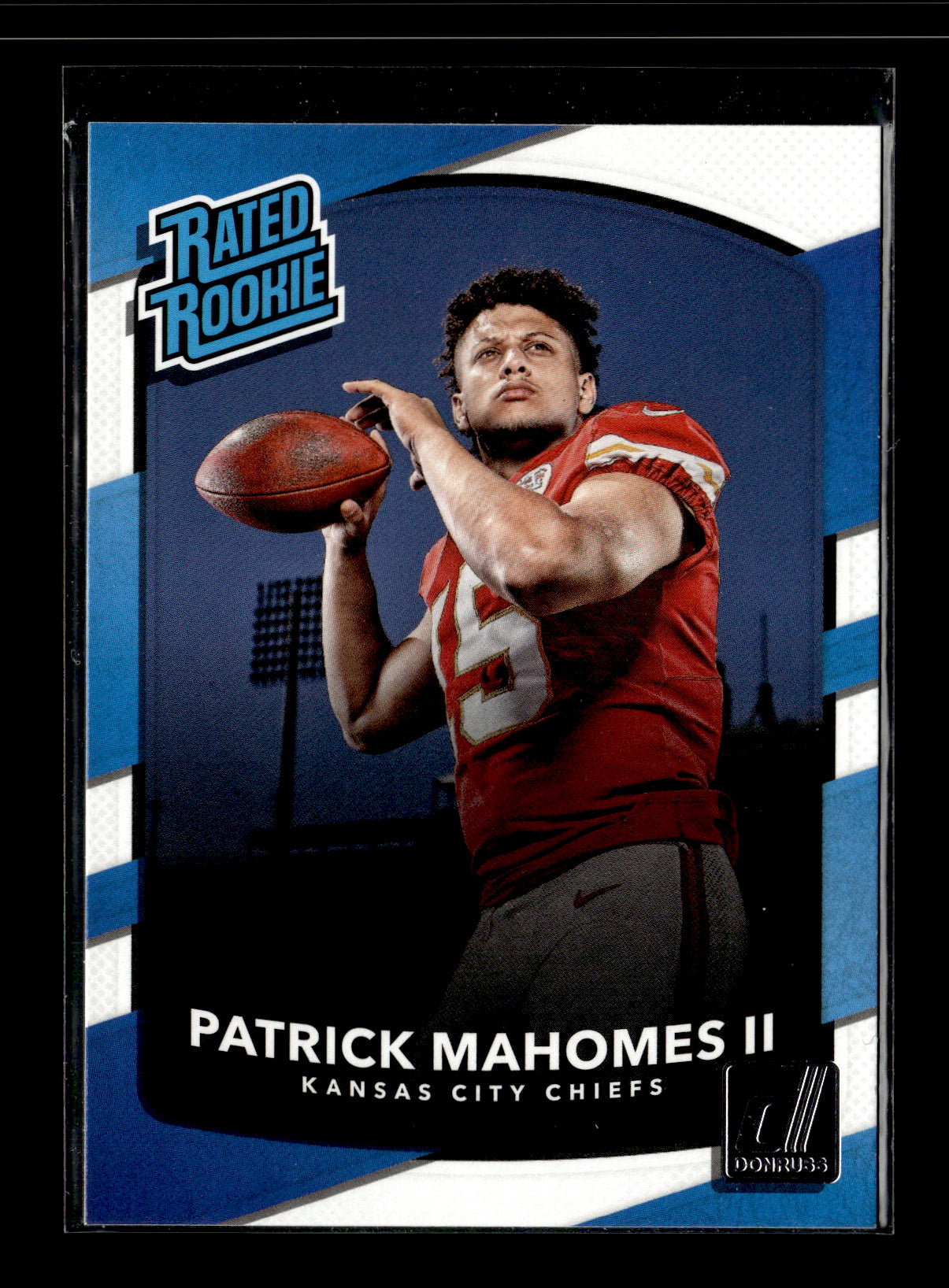 2017 Donruss Patrick Mahomes II #327 Kansas City Chiefs