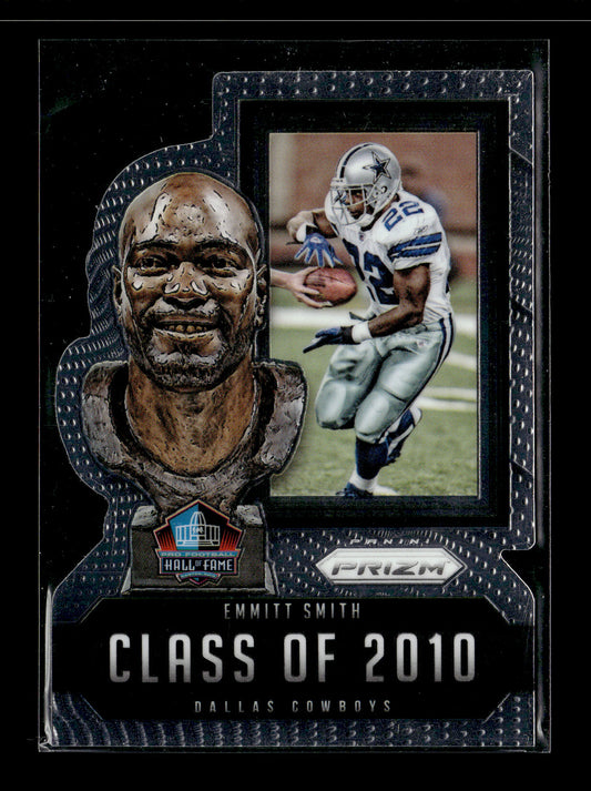 2015 Panini Prizm Emmitt Smith #HOF-ES Hall of Fame Dallas Cowboys