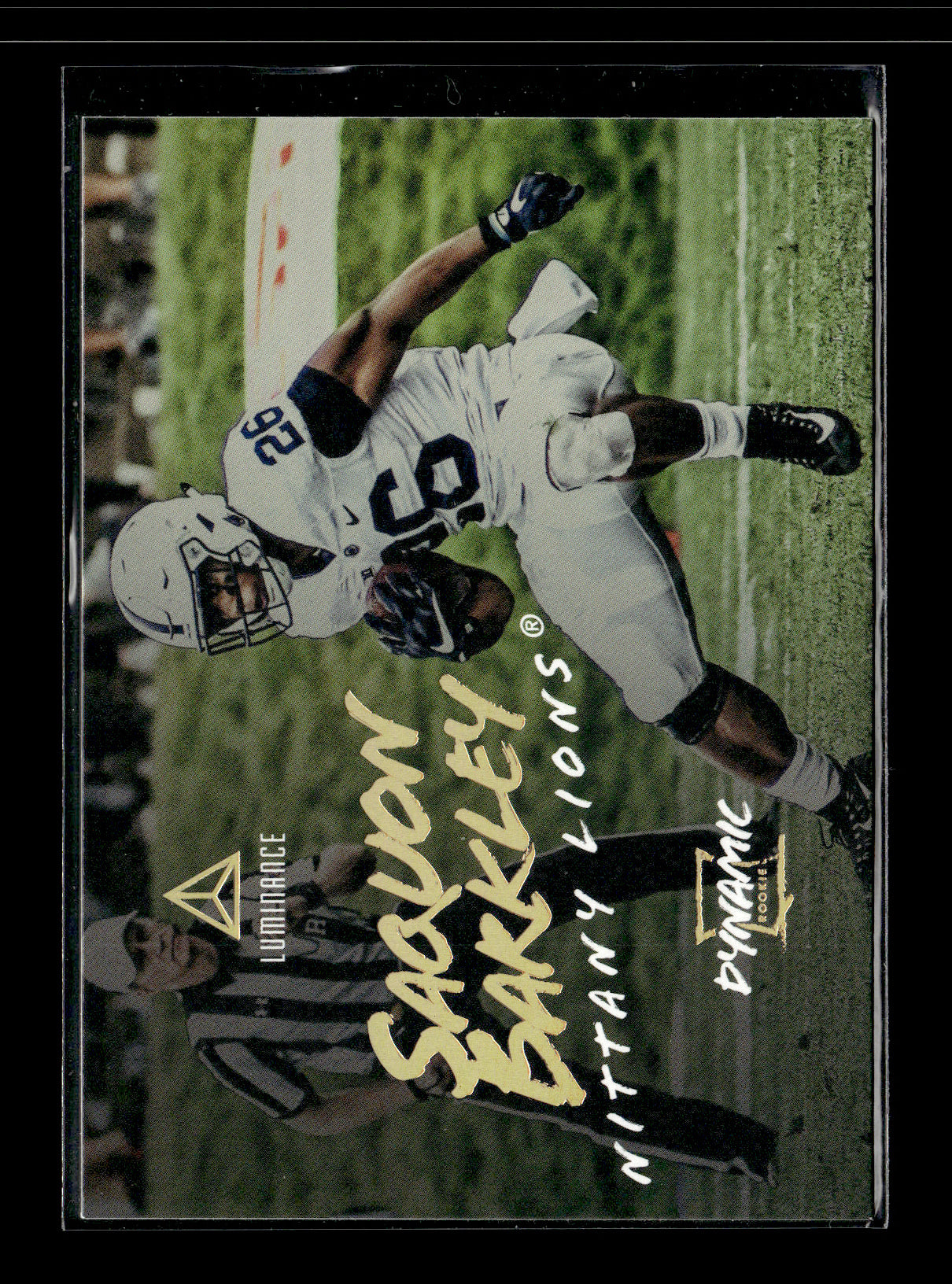 2018 Panini Luminance Saquon Barkley #15 Dynamic Penn State Nittany Lions