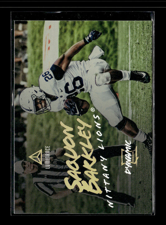 2018 Panini Luminance Saquon Barkley #15 Dynamic Penn State Nittany Lions
