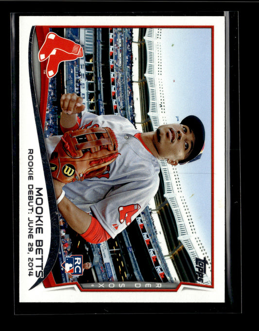 2014 Topps Update Mookie Betts #US-301 Boston Red Sox