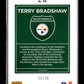 2024 Donruss Optic Terry Bradshaw #10 Downtown Black Pandora #/25 Pittsburgh Steelers