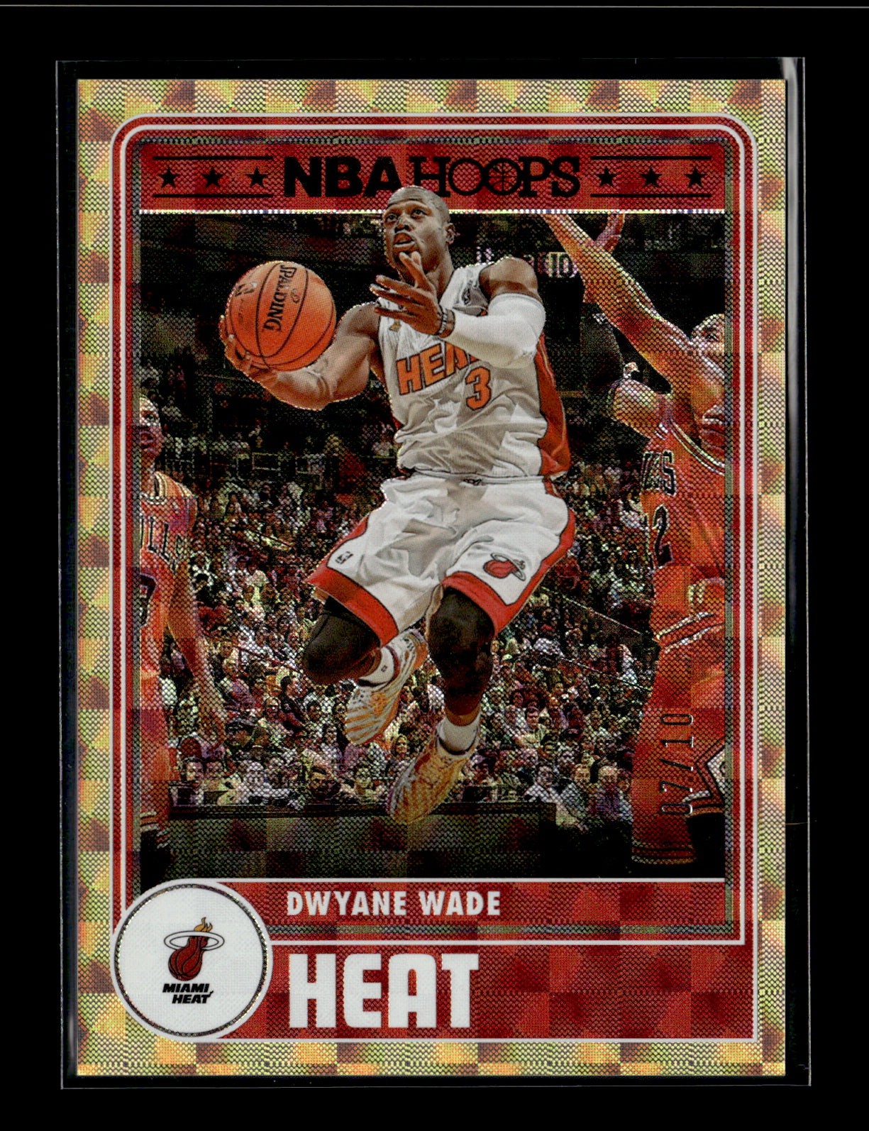 2023-24 Hoops Winter Dwyane Wade #299 Miami Heat Gold Foil  #/10