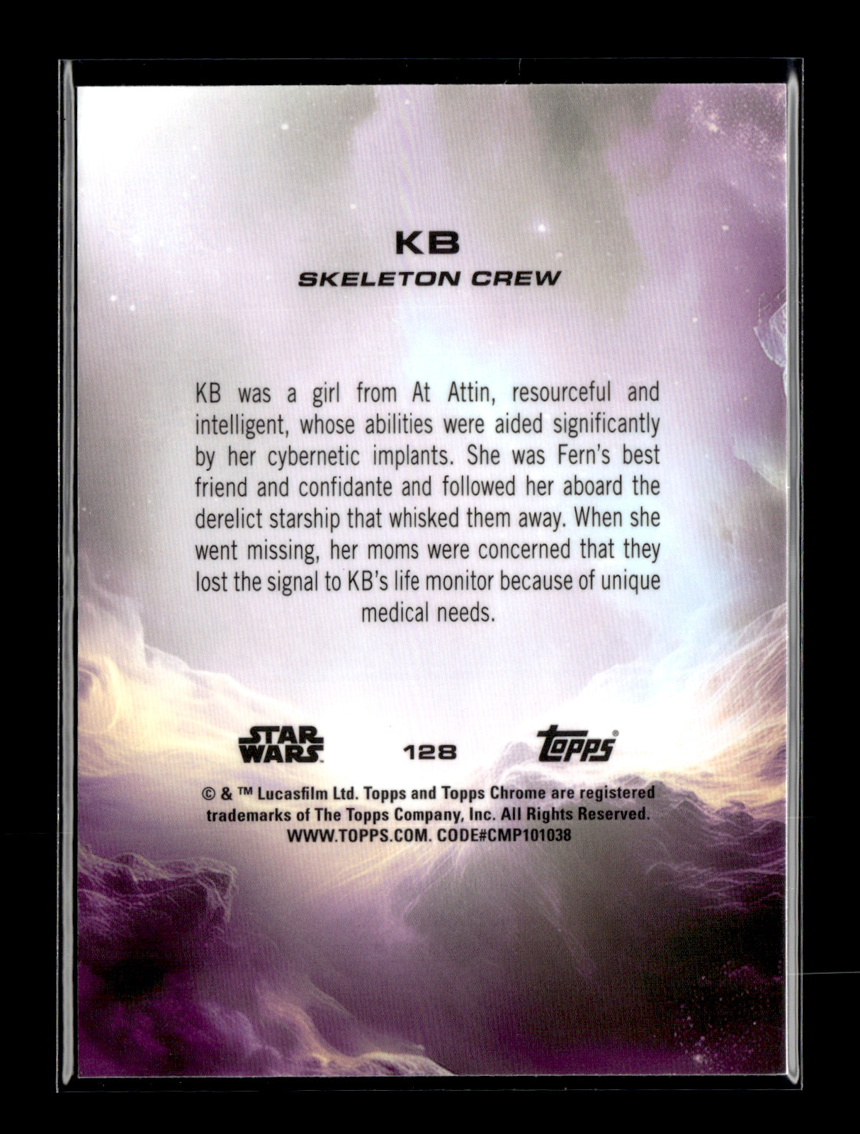 2025 Topps Chrome Star Wars KB #128