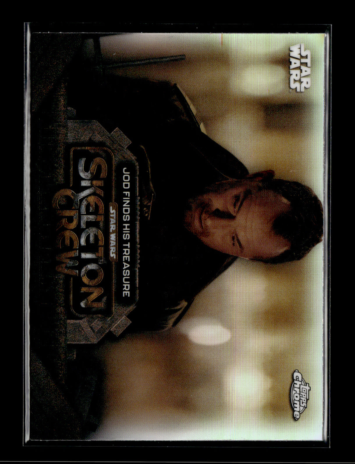 2025 Topps Chrome Star Wars Jod Finds His Treasure #SC-22 Skeleton Crew