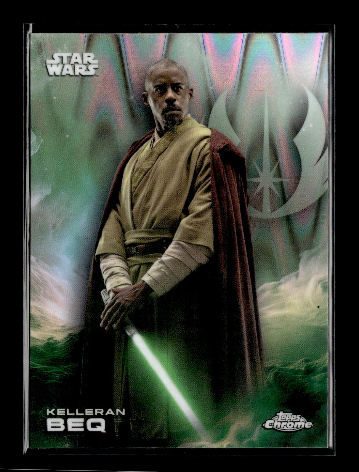 2024 Topps Chrome Star Wars Kelleran Beq #GG-9 Galactic Gear