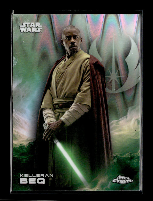 2024 Topps Chrome Star Wars Kelleran Beq #GG-9 Galactic Gear