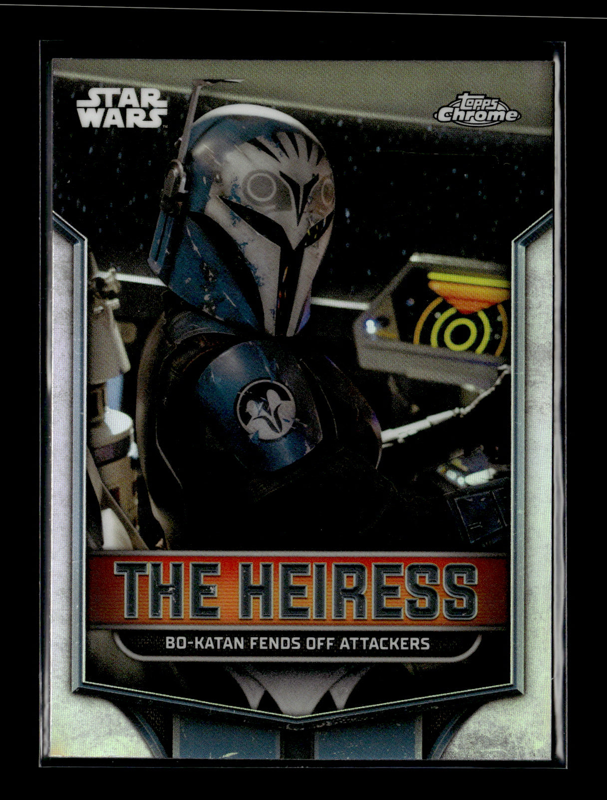 2024 Topps Chrome Star Wars Bo-Katan Fends Off Attackers #TH-7 The Heiress