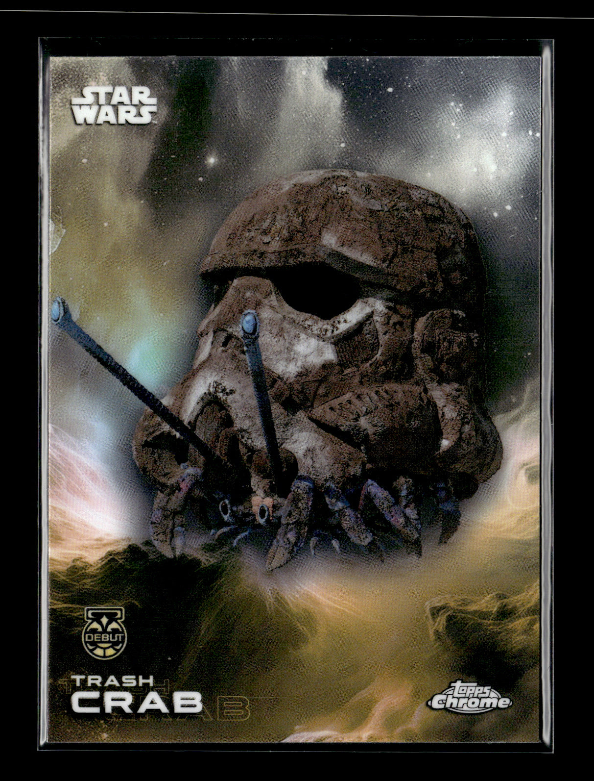 2025 Topps Chrome Star Wars Trash crab #100