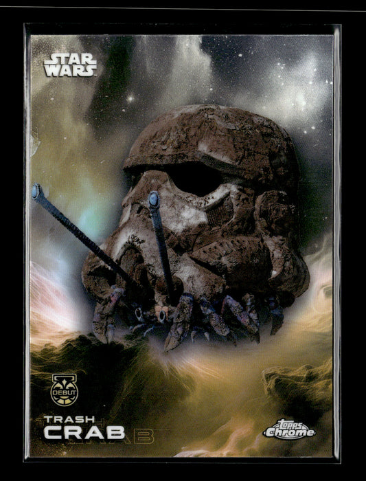 2025 Topps Chrome Star Wars Trash crab #100