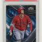 2023 Topps Chrome Black Shohei Ohtani #2 Blue Lava Refractor #/75 Los Angeles Angels