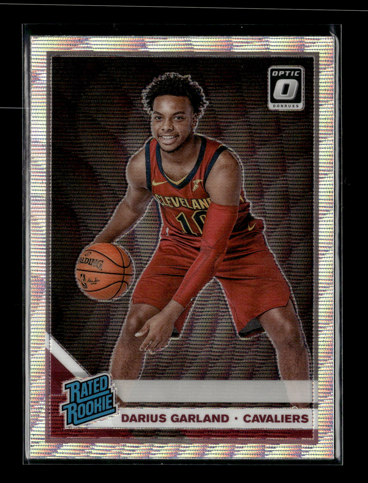 2019-20 Donruss Optic Darius Garland #195 Fanatics Factory Set (Silver Wave) Cleveland Cavaliers