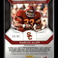 2019 Panini Prizm Draft Picks Marcus Allen #64 Prizms Mojo #/49 USC Trojans