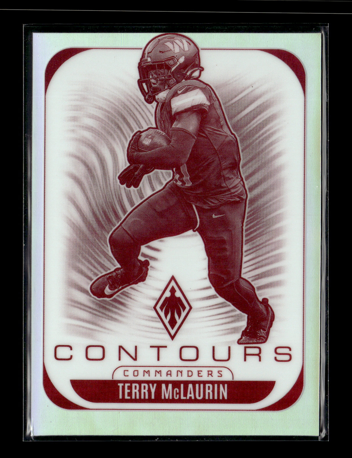2025 Panini Phoenix Terry McLaurin #32 Contours Washington Commanders