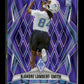 2025 Panini Phoenix KeAndre Lambert-Smith #229 Purple Seismic Prizm #/49 Los Angeles Chargers
