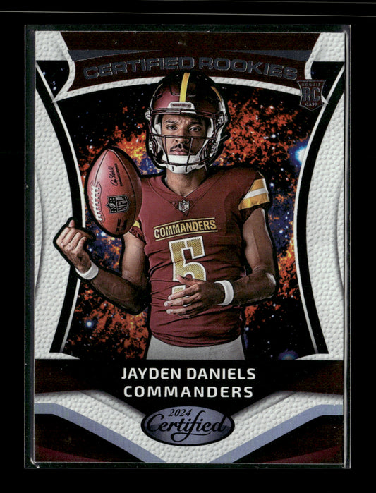 2024 Panini Certified Jayden Daniels #4 Certified Rookies Washington Commanders